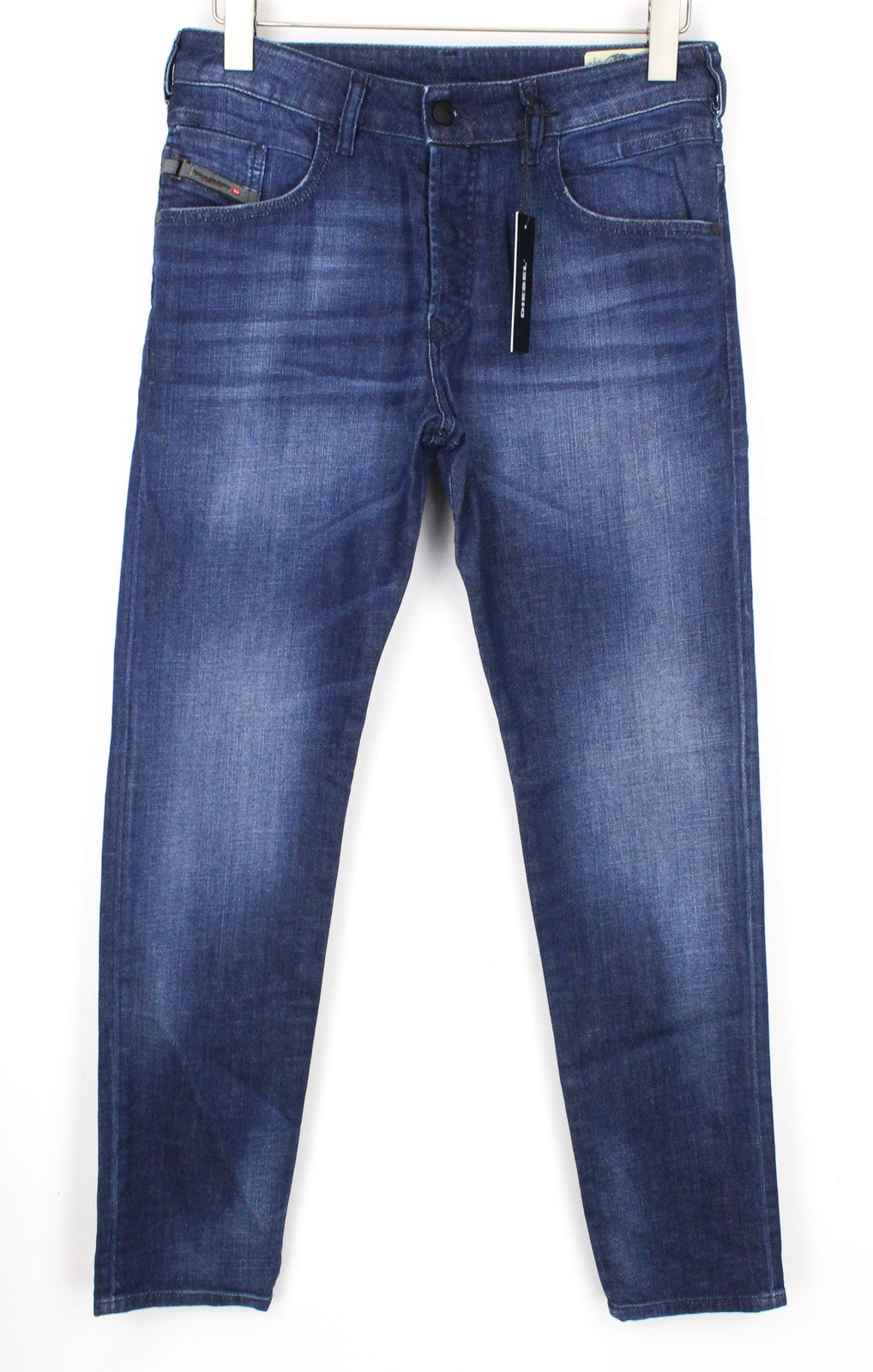 DIESEL D-Bazer 084GR Men's Jeans W29/L32 Blue Cotton Stretch Wash Tapered Fit