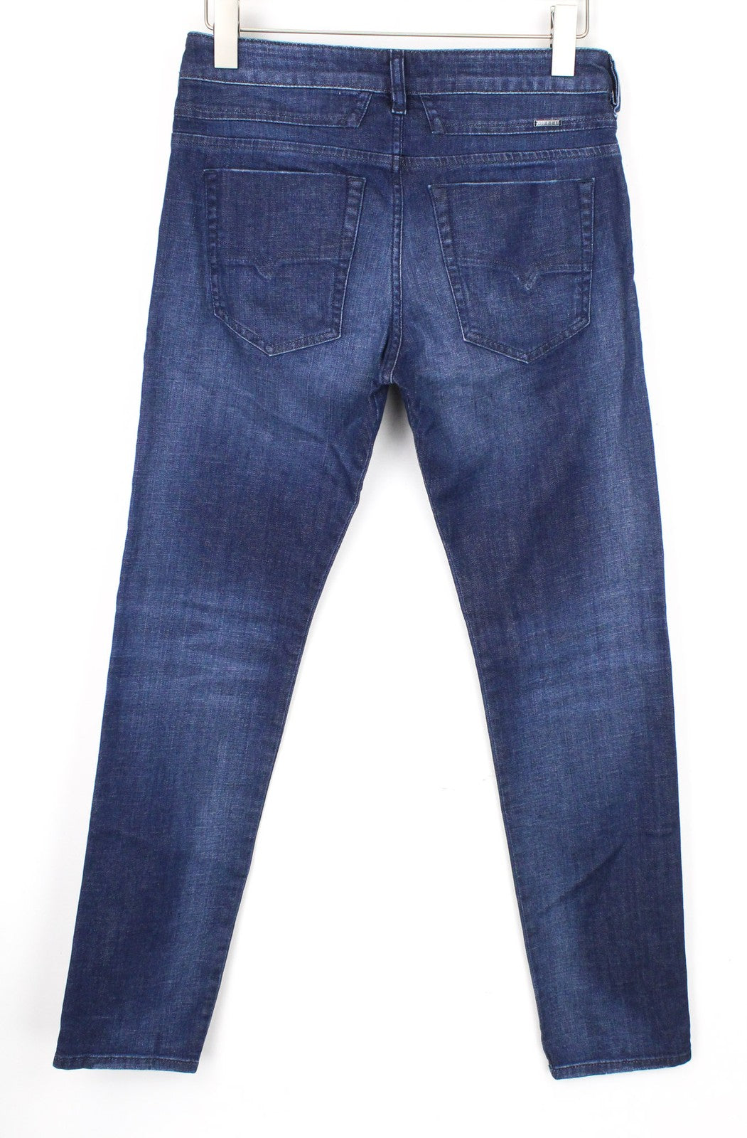DIESEL D-Bazer 084GR Men's Jeans W29/L32 Blue Cotton Stretch Wash Tapered Fit