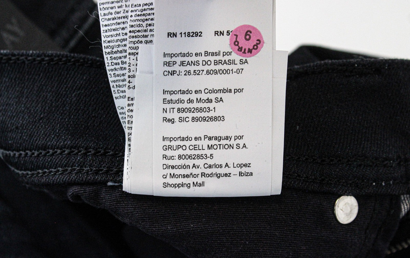 REPLAY Jondrill Men's Jeans W30/L32 Black Coated Stretch Blue Skinny Zipped Fit