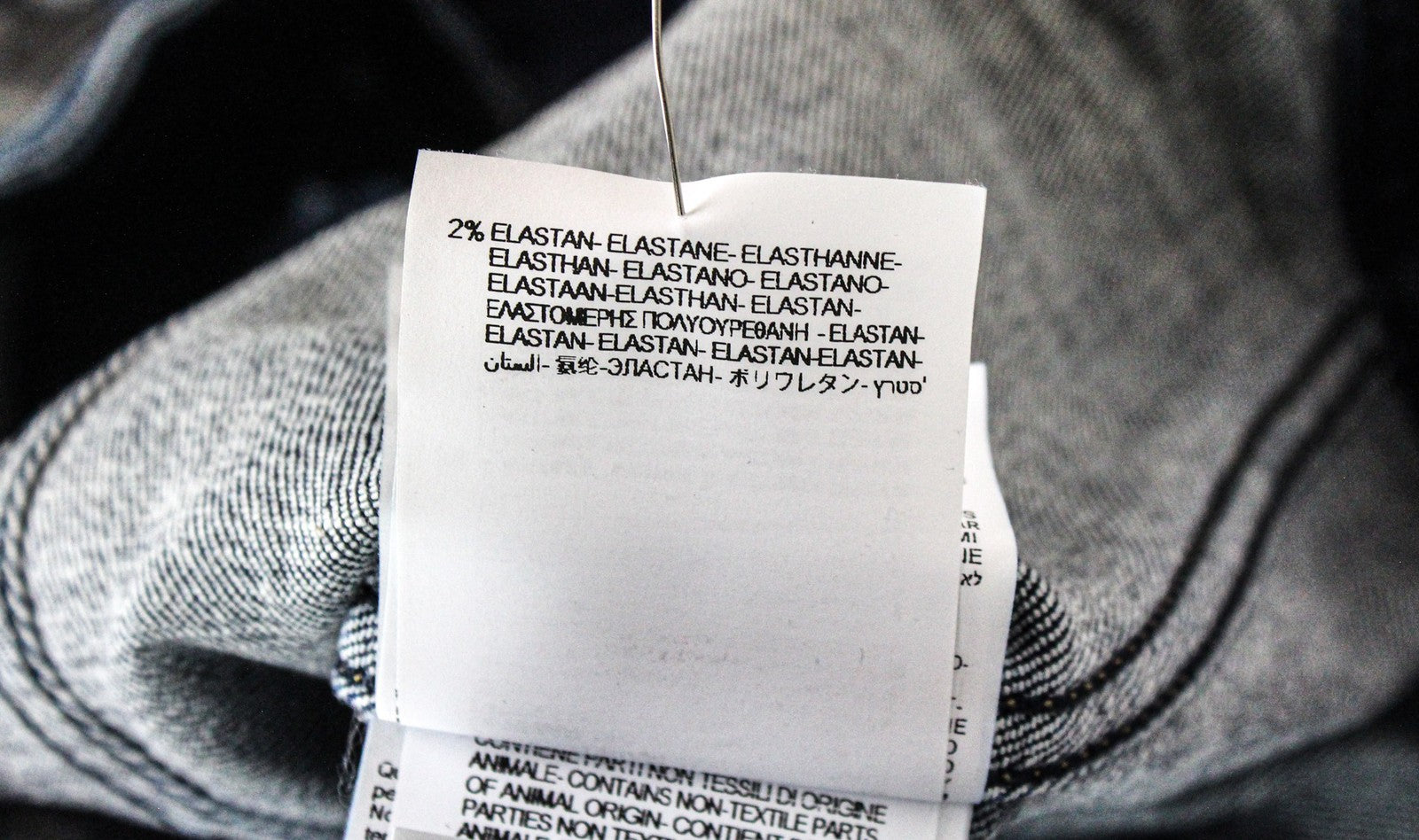 REPLAY Men's Jacket S Blue Stretch Denim Washed Distressed Lightweight Cotton