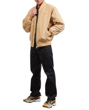 TOMMY HILFIGER Tjm Classics Bomber Men Jacket S Beige Padded Full Zip RRP€209