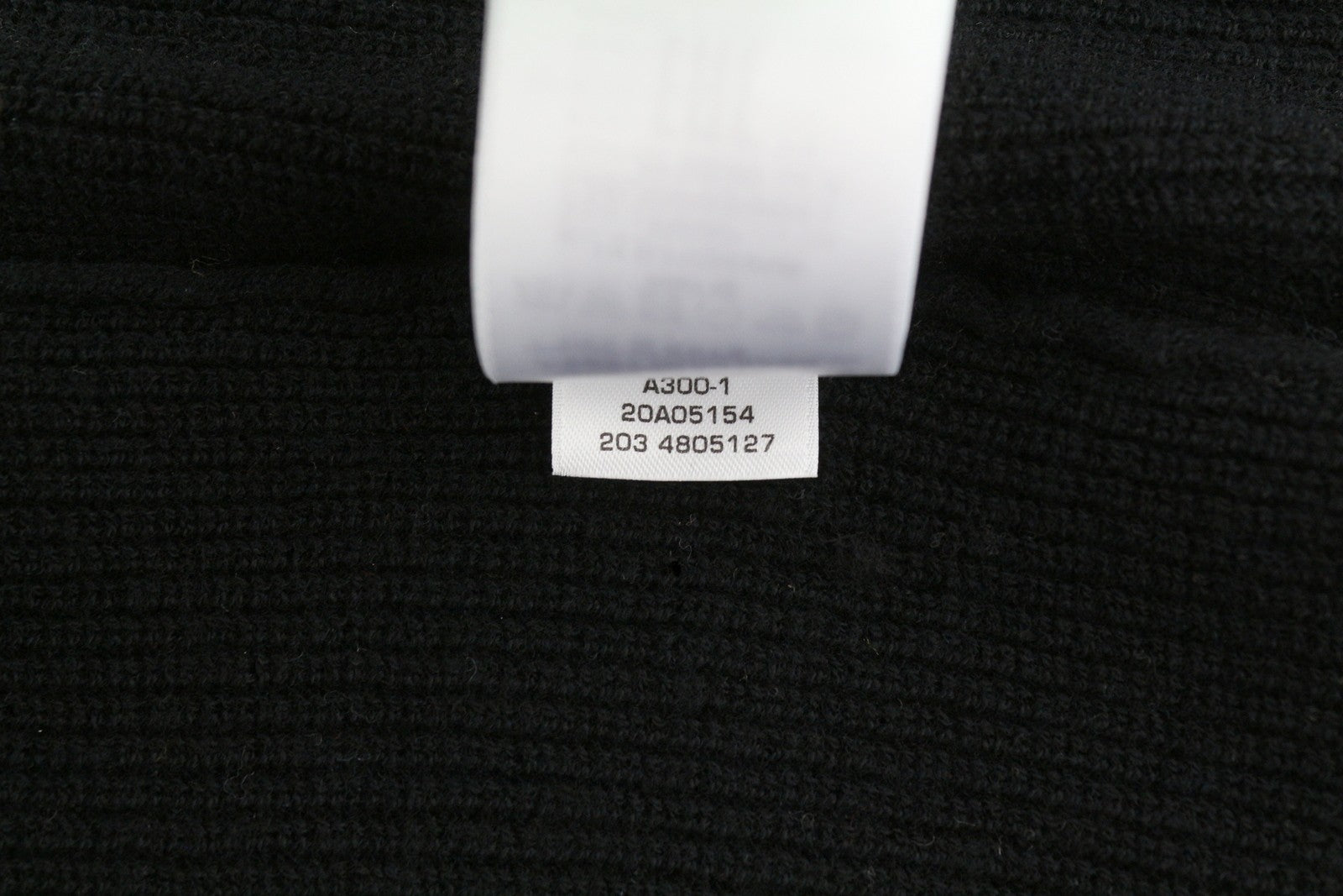 GANT Ribbed Lambswool Cardigan Women Jumper XS Black Knit Belted Long Sleeve