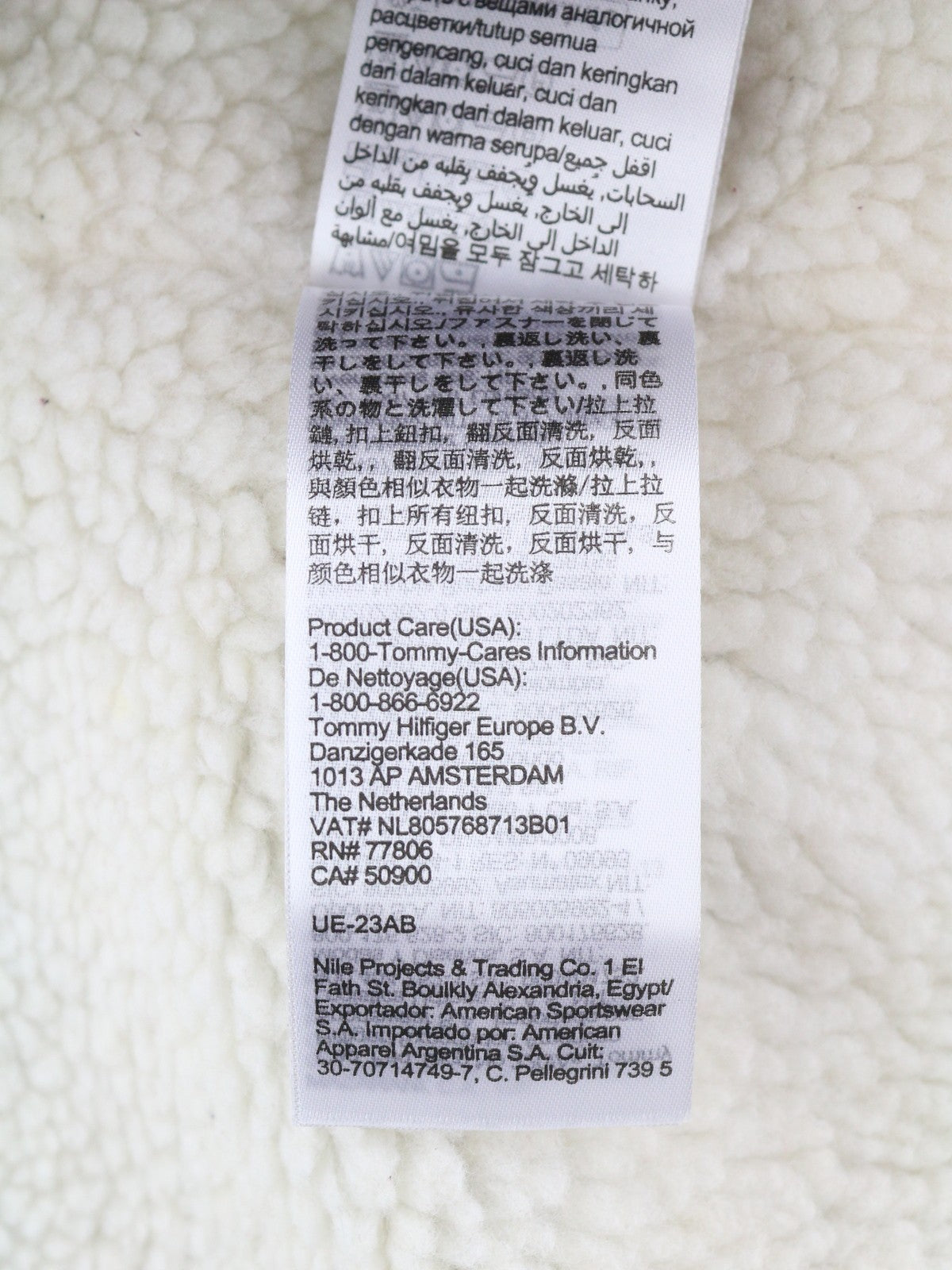 TOMMY HILFIGER Tjm Check Sherpa Men Jacket S Red Snap Buttons Overshirt RRP170