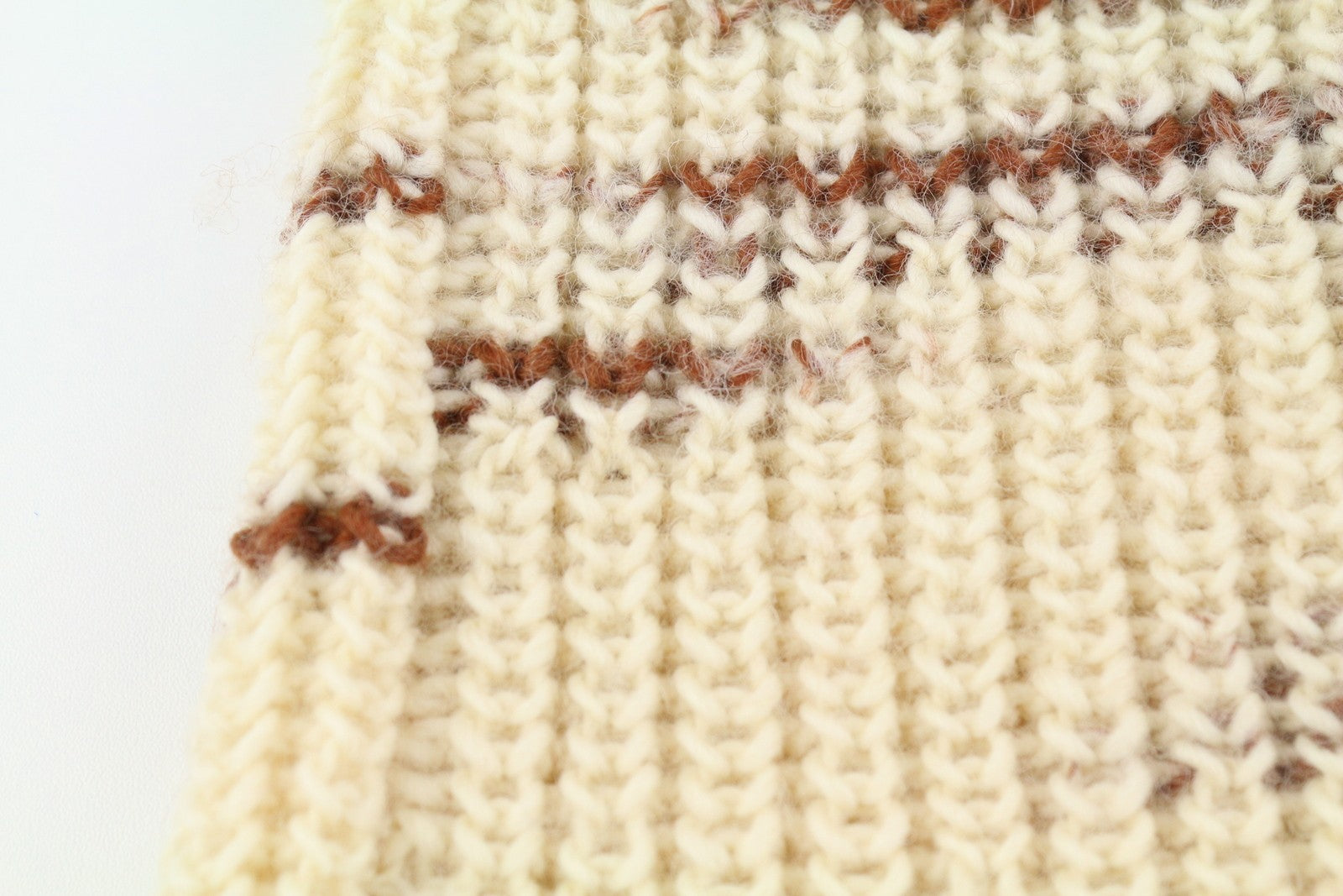 GANT Multi Color Turtle Women Jumper M Beige Wool Tight-Knit Patterned Pullover