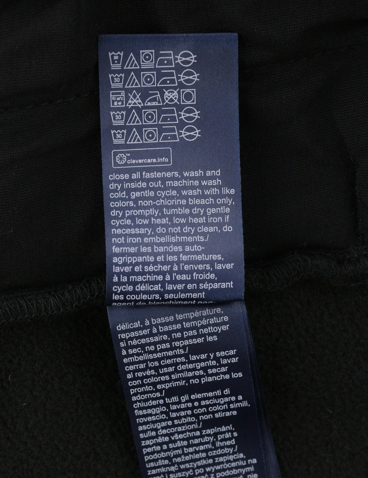 TOMMY HILFIGER Tjm Polar Zip Men Sweatshirt XL Black Fluffy Fleece Oversized Zip