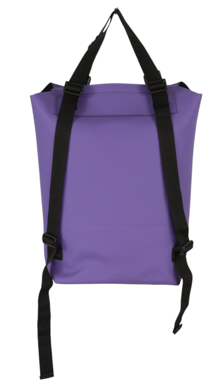 O BAG D217 Women Bag OS Purple Violet Double Handles Patch Pocket Logo Backpack
