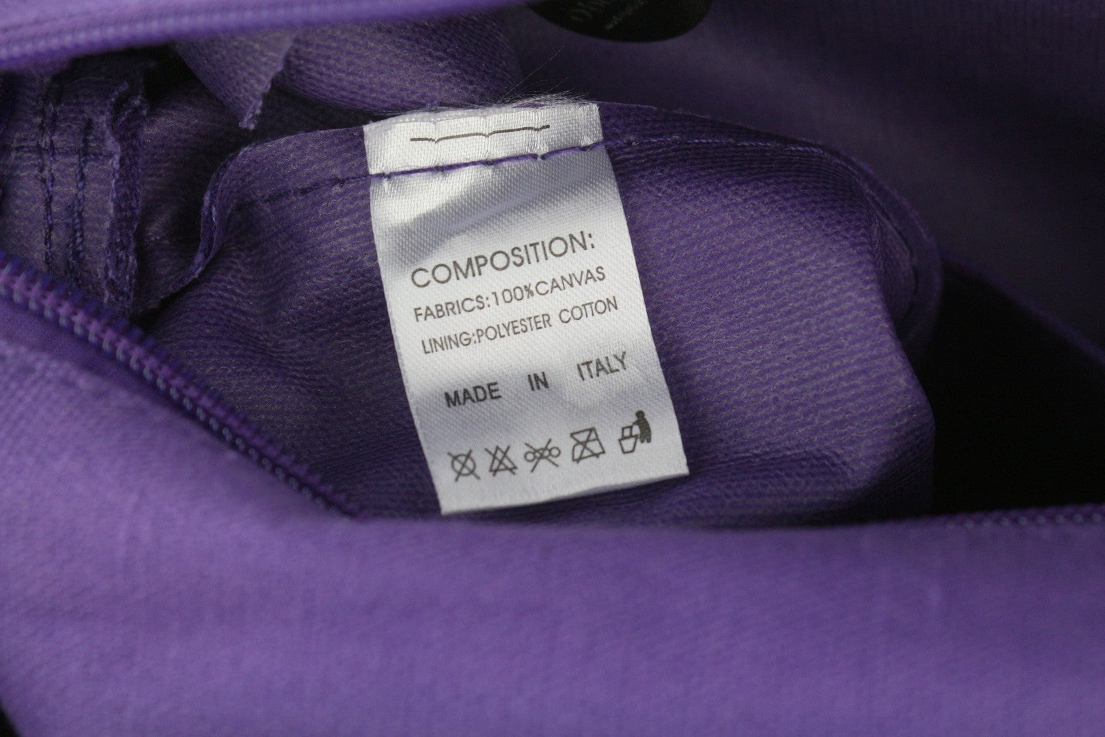 O BAG Viola Women Bag OS Purple Violet Double Handles Inner Bag Square Casual