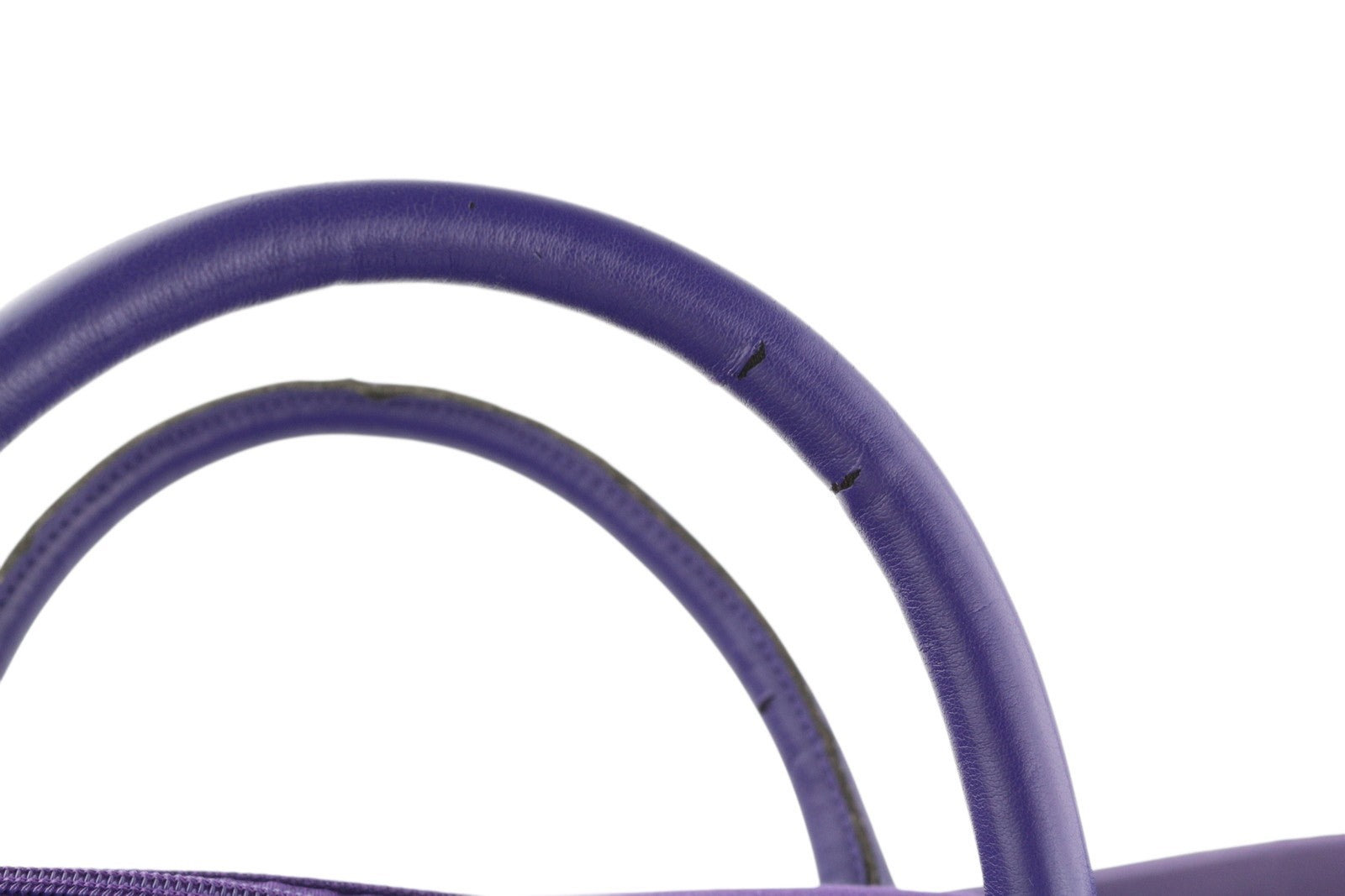 O BAG Viola Women Bag OS Purple Violet Double Handles Inner Bag Square Casual