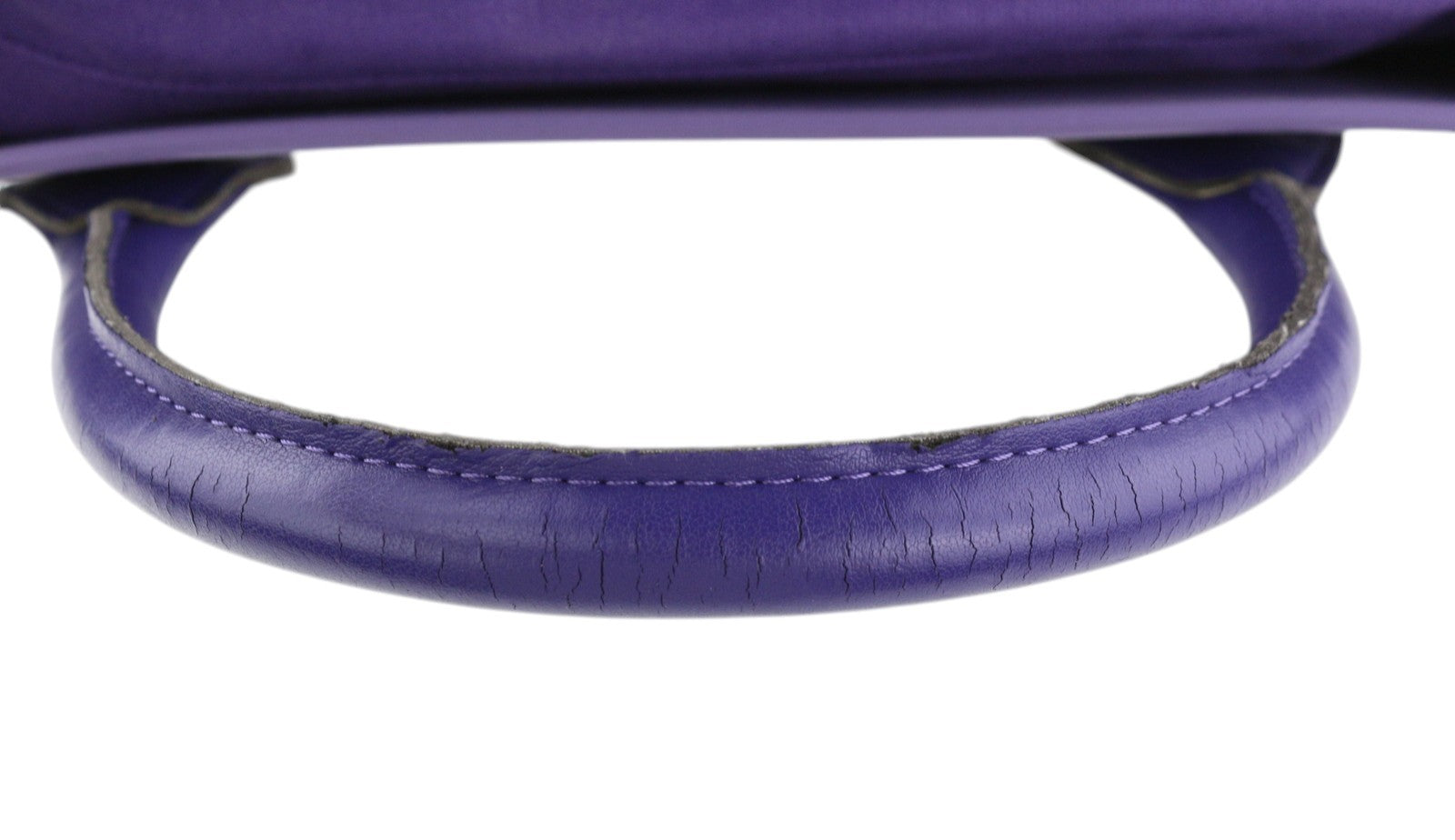 O BAG Viola Women Bag OS Purple Violet Double Handles Inner Bag Square Casual