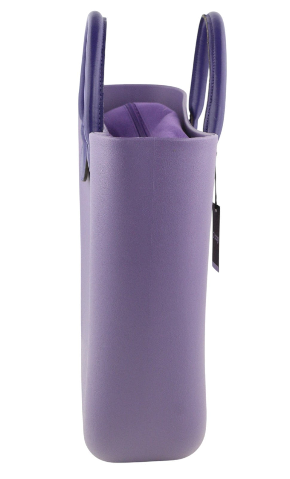 O BAG Viola Women Bag OS Purple Violet Double Handles Inner Bag Square Casual
