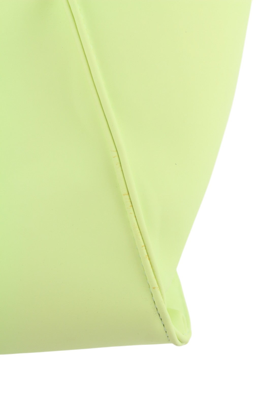 O BAG California Women Bag OS Light Green Clasp Double Handles Trapezoid Shopper