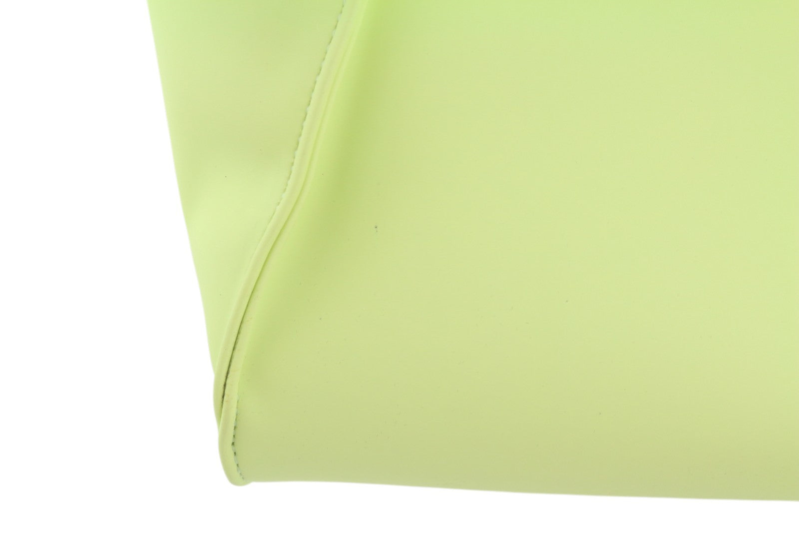 O BAG California Women Bag OS Light Green Clasp Double Handles Trapezoid Shopper