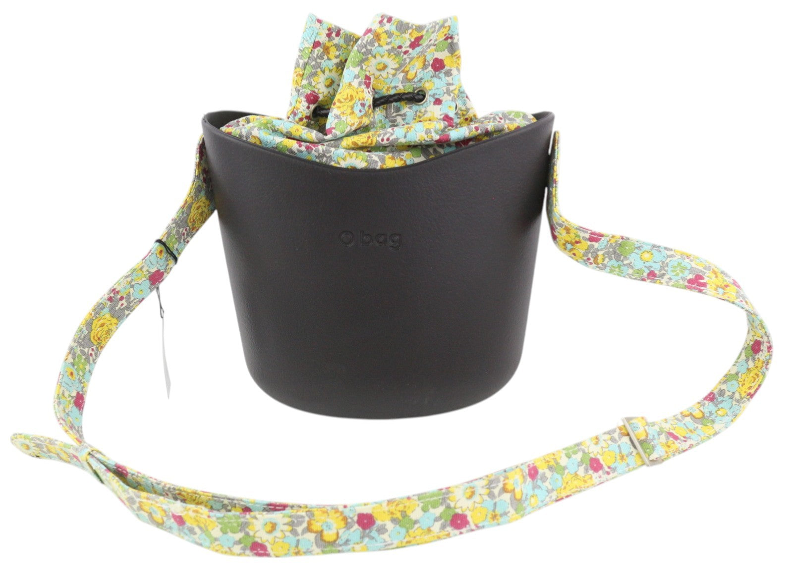 O BAG Basket Women Bag OS Flyover Print Inner Bag Adjustable Strap Crossbody