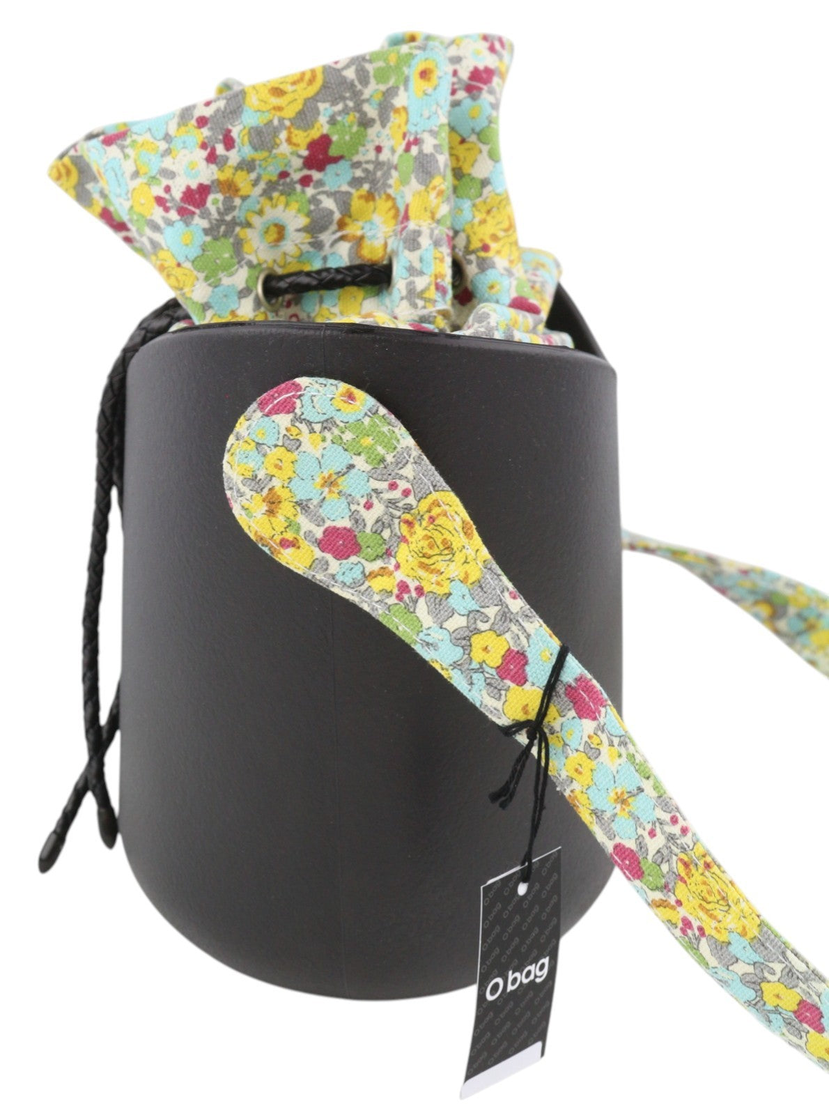 O BAG Basket Women Bag OS Flyover Print Inner Bag Adjustable Strap Crossbody