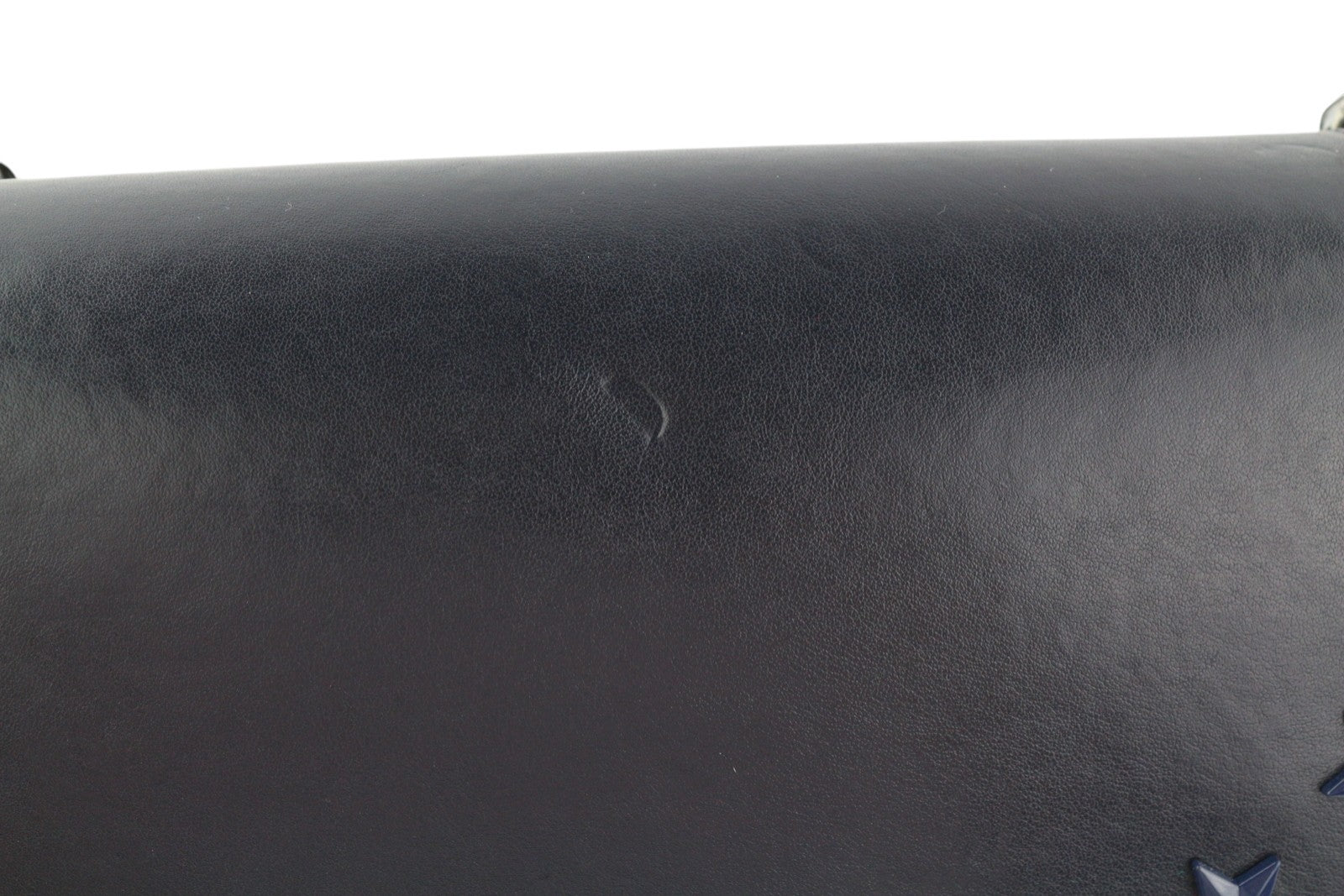 O BAG Glam Women Bag OS Grey Stars Details One Handle Clasp Closure Crossbody