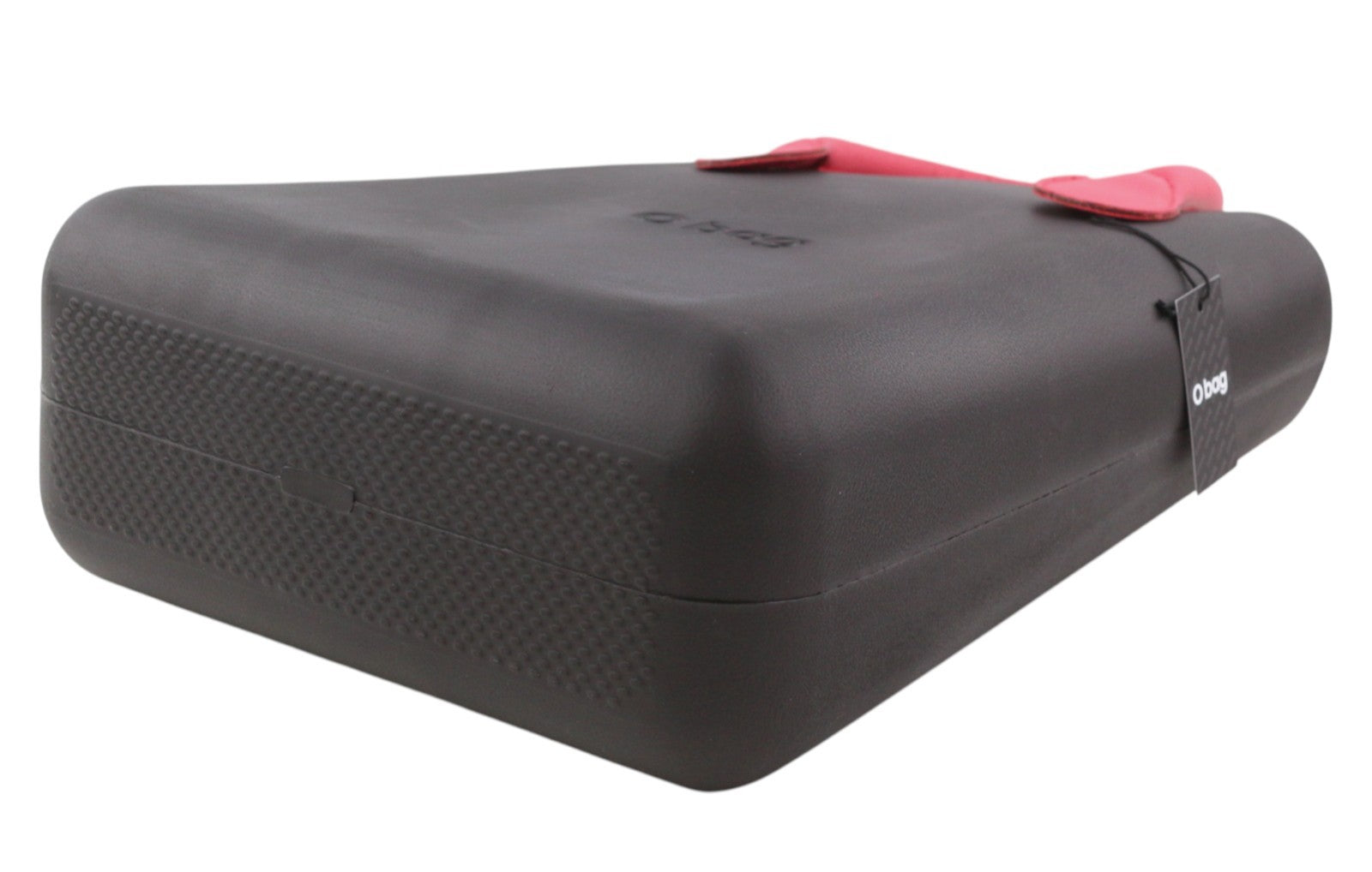 O BAG Chic Women Bag OS Black Double Handles Inner Bag Mini Tote Square Logo