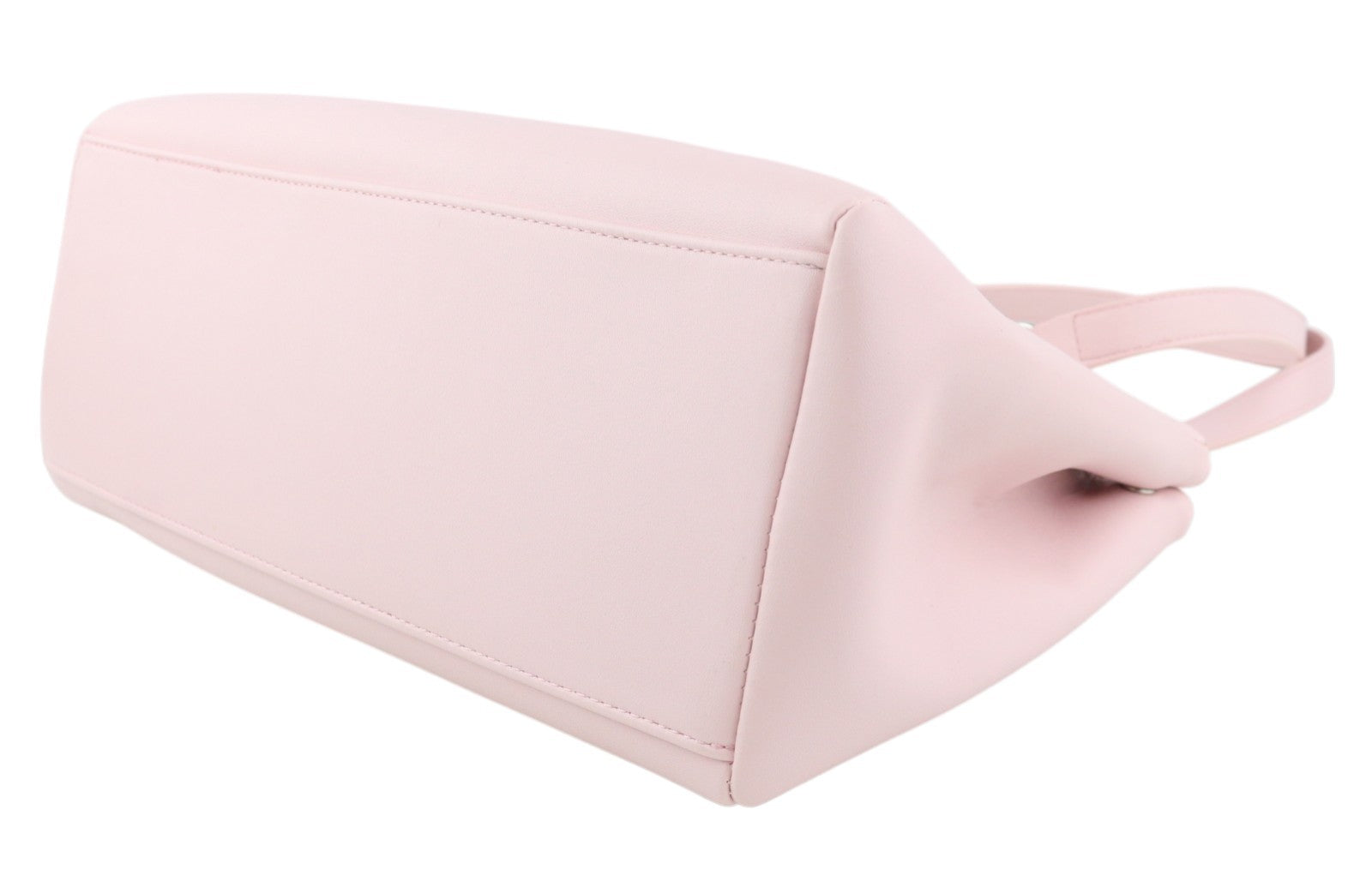 O BAG Vienna Women Bag OS Light Pink Double Handles Clasp Closure Lined Square