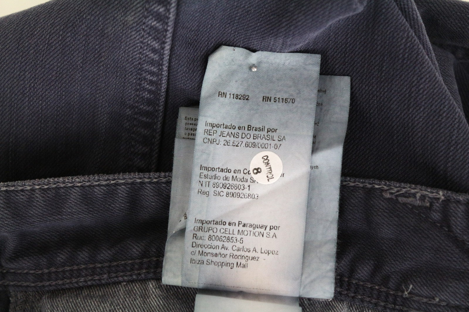 REPLAY Anbass Men's Dark Blue Slim Jeans W31/L34 Stretch Cotton Classic 5Pocket