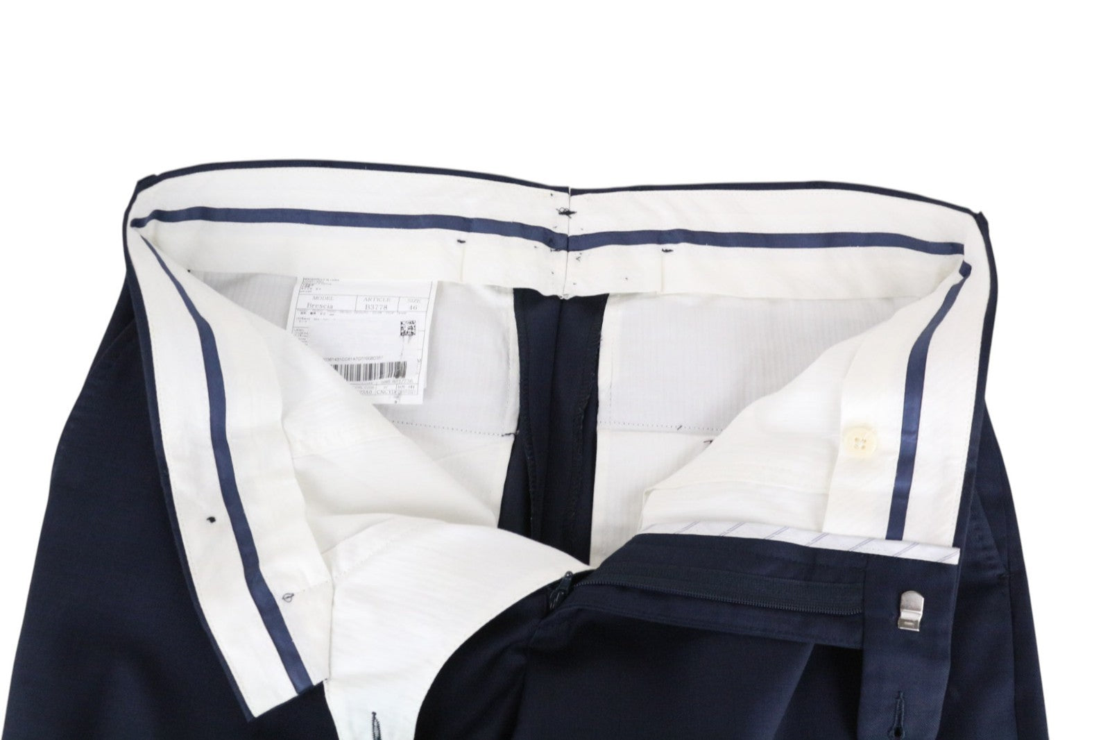 SUITSUPPLY Lazio Men's Blue Wool Slim Suit UK36R Classic Super 110's 2 Piece