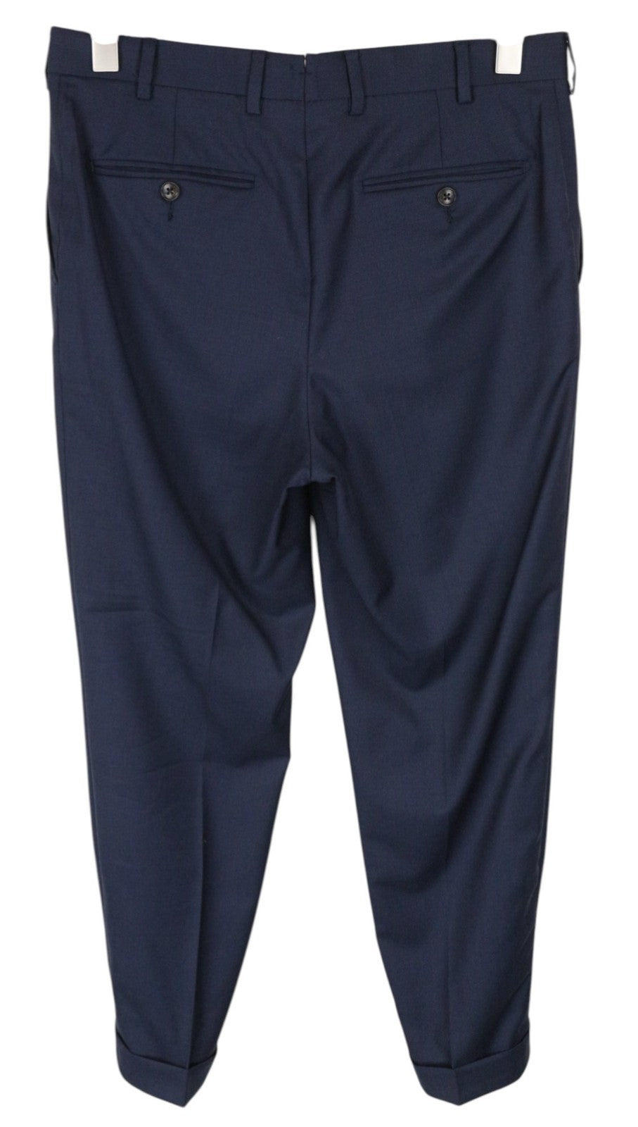 SUITSUPPLY Lazio Men's Blue Wool Slim Suit UK36R Classic Super 110's 2 Piece