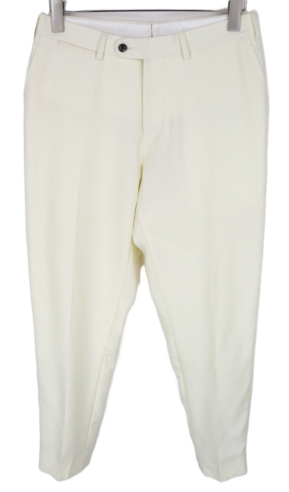 SUITSUPPLY La Spalla Men's Tux Suit UK42S Off-White Black Wool Formal 2 Piece