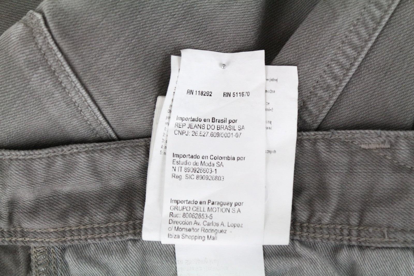 REPLAY Anbass Men's Jeans W29/L32 Grey Slim Fit Cotton Stretch Casual Denim