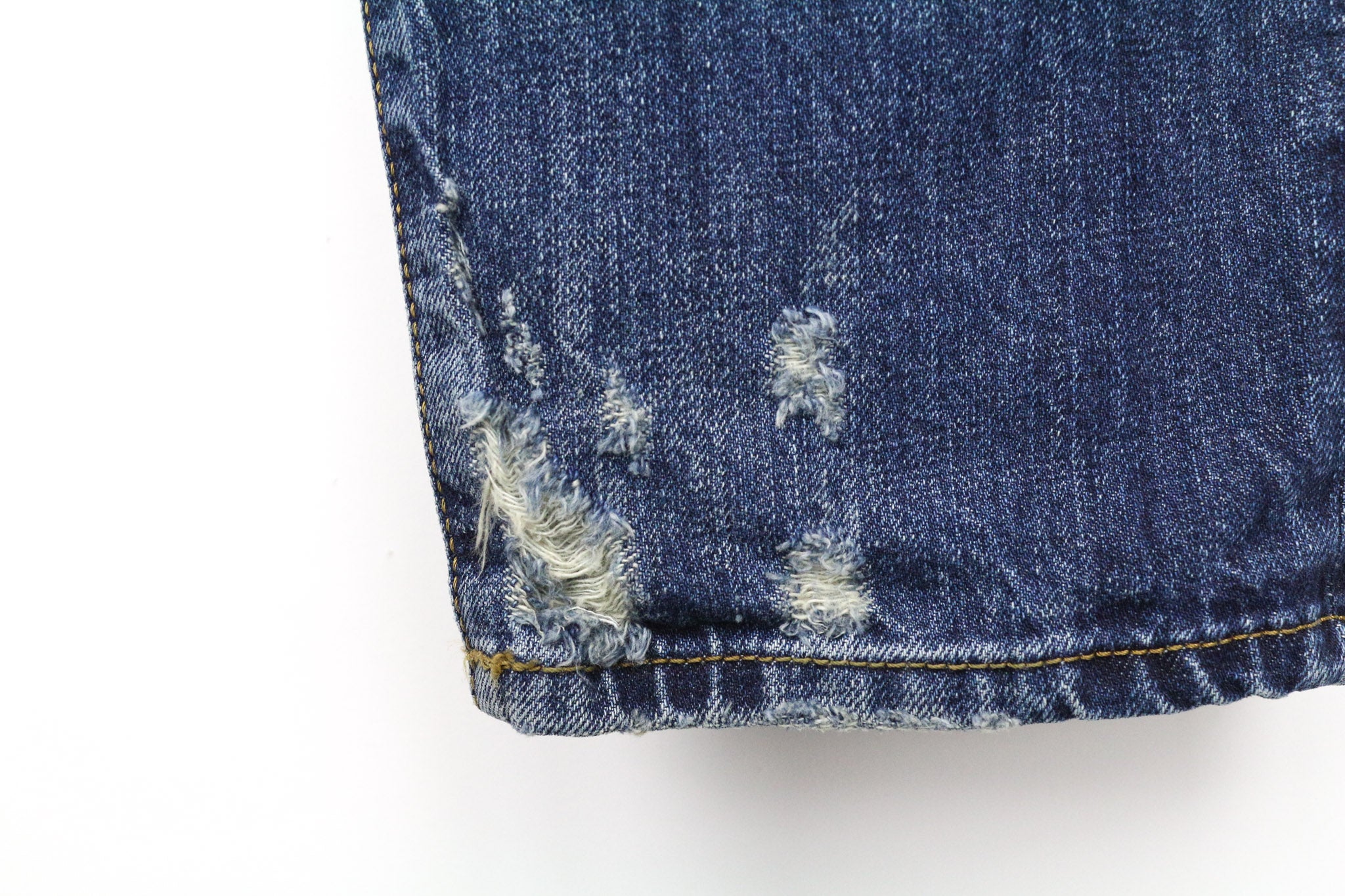 DIESEL Mharky 080AG Men's Jeans W29/L32 Slim Skinny Distressed Blue Non Stretch