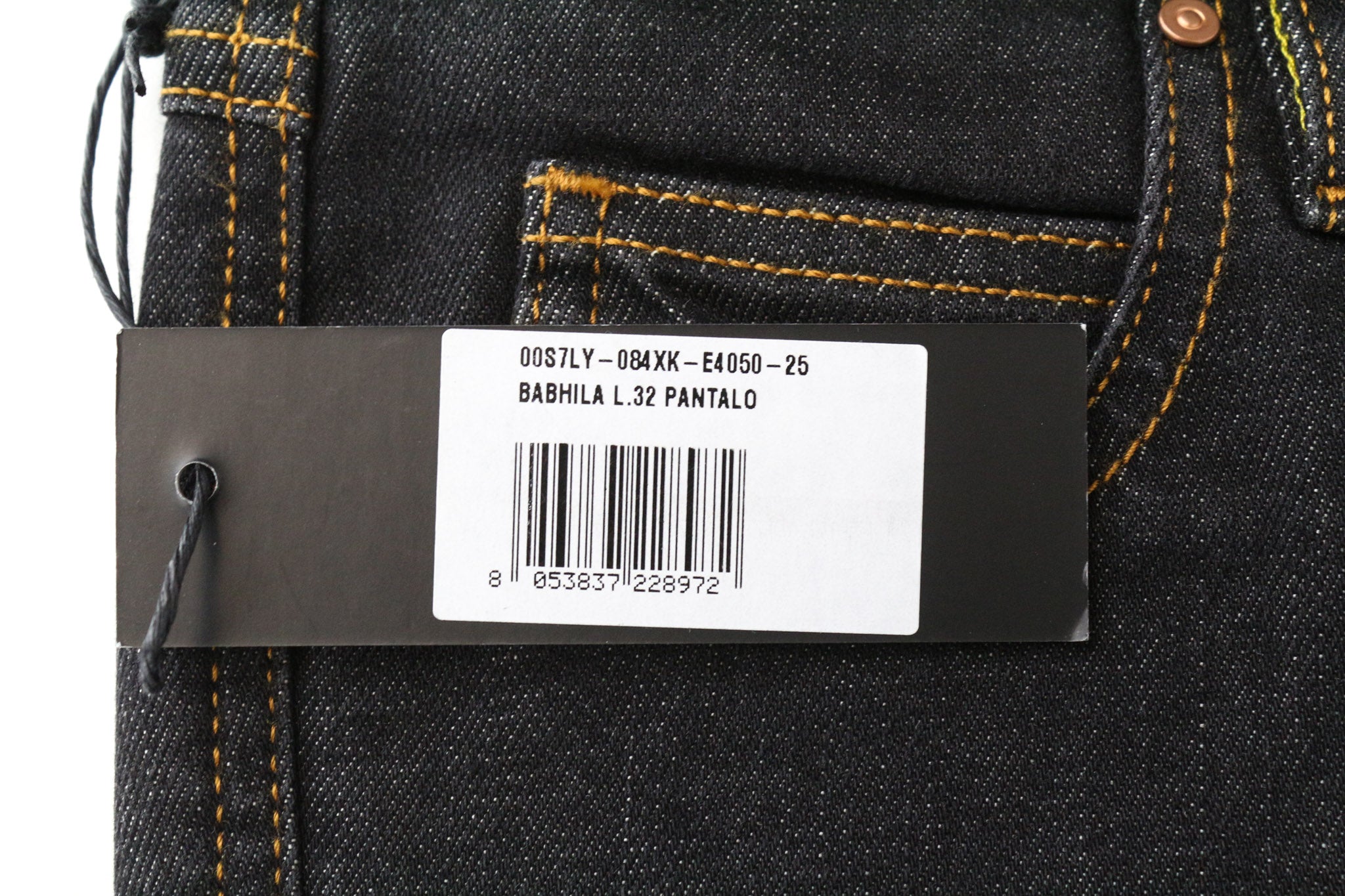 DIESEL Babhila 084XK Women's Jeans W25/L32 Slim Skinny Raw Hem Blue Stretch