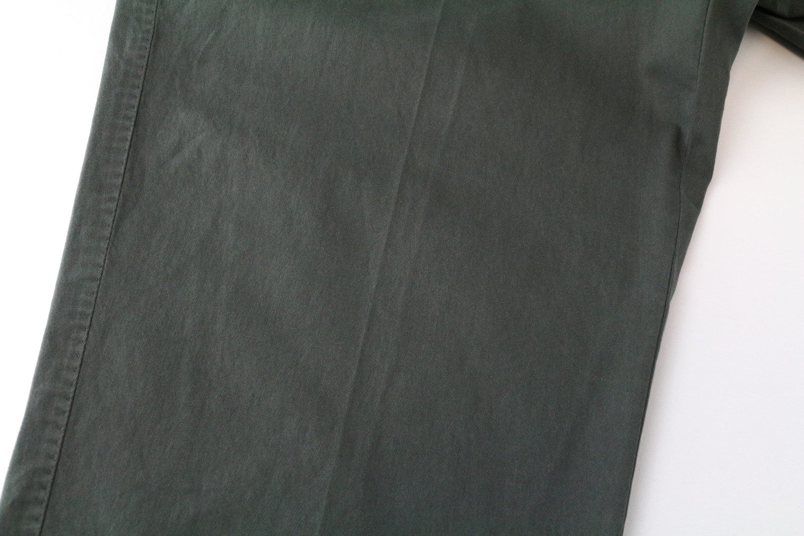 SUITSUPPLY Porto Novo Men's Trousers UK38R Slim Mid Green Chino Stretch Formal