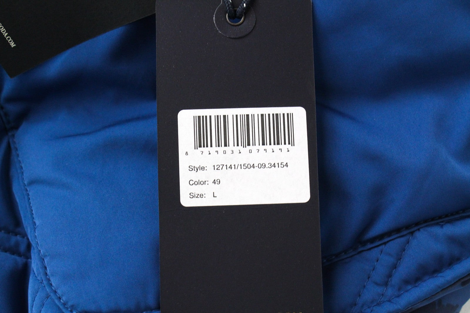 SCOTCH & SODA Ams Couture Men's L Waistcoat Blue Reversible Sleeveless Vest