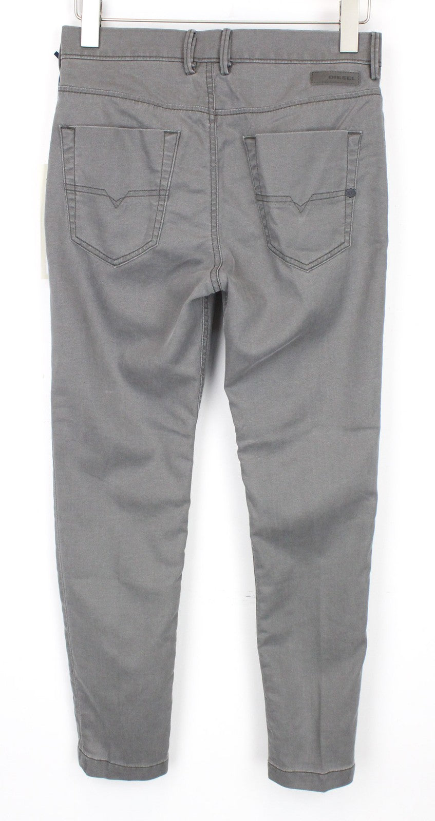 DIESEL Slim-Chino-M-NE 0685E Men's W28 Sweat Jogg Slim Fit Grey Stretch Trousers