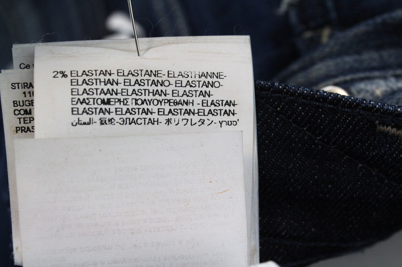 REPLAY Anbass Men's W29/L32 Jeans Slim Stretch Cotton Blue Ice Blast Washed