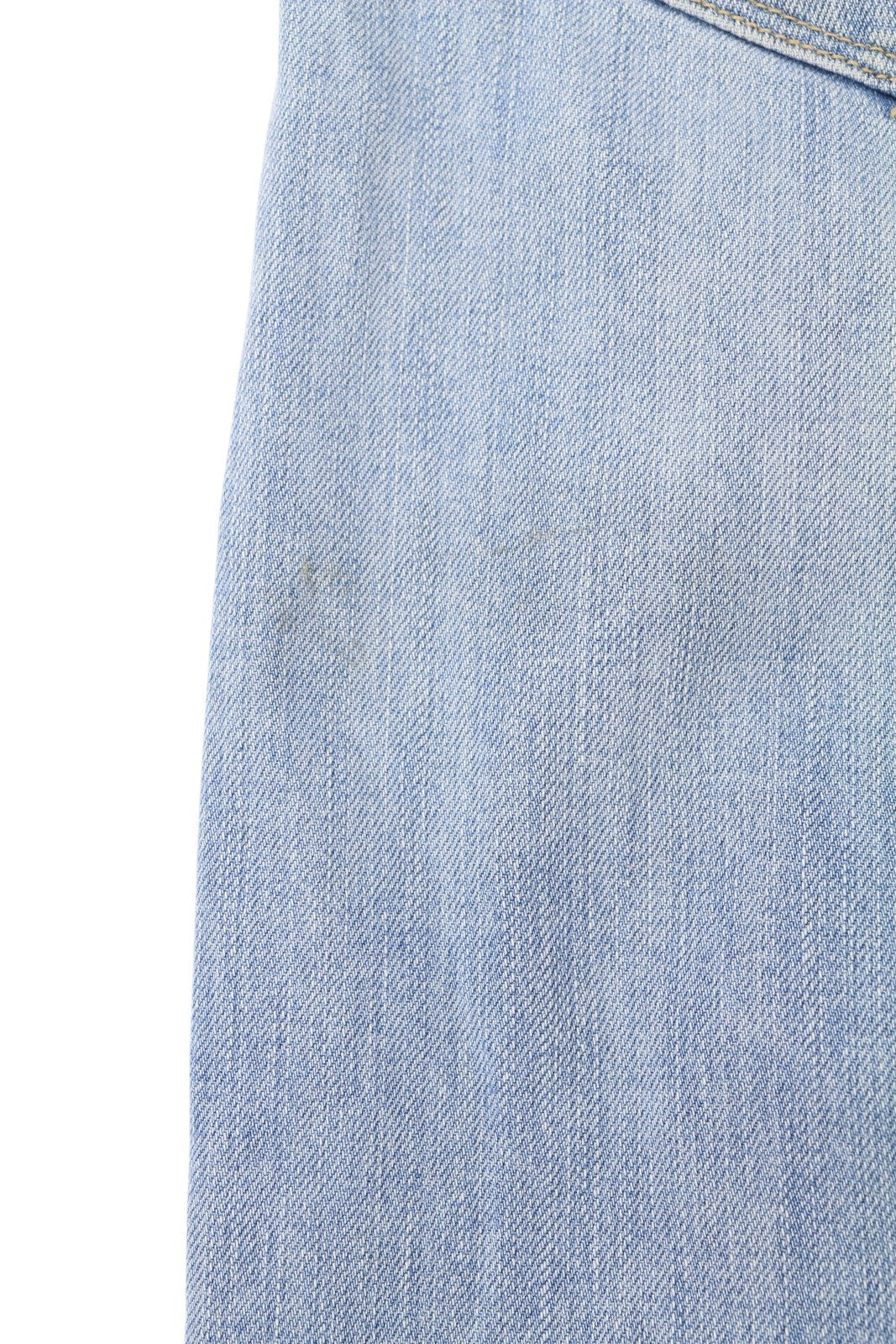 LEVI'S Engineered Men Shorts M Blue Denim Washed Faded Whiskers Drop Crotch