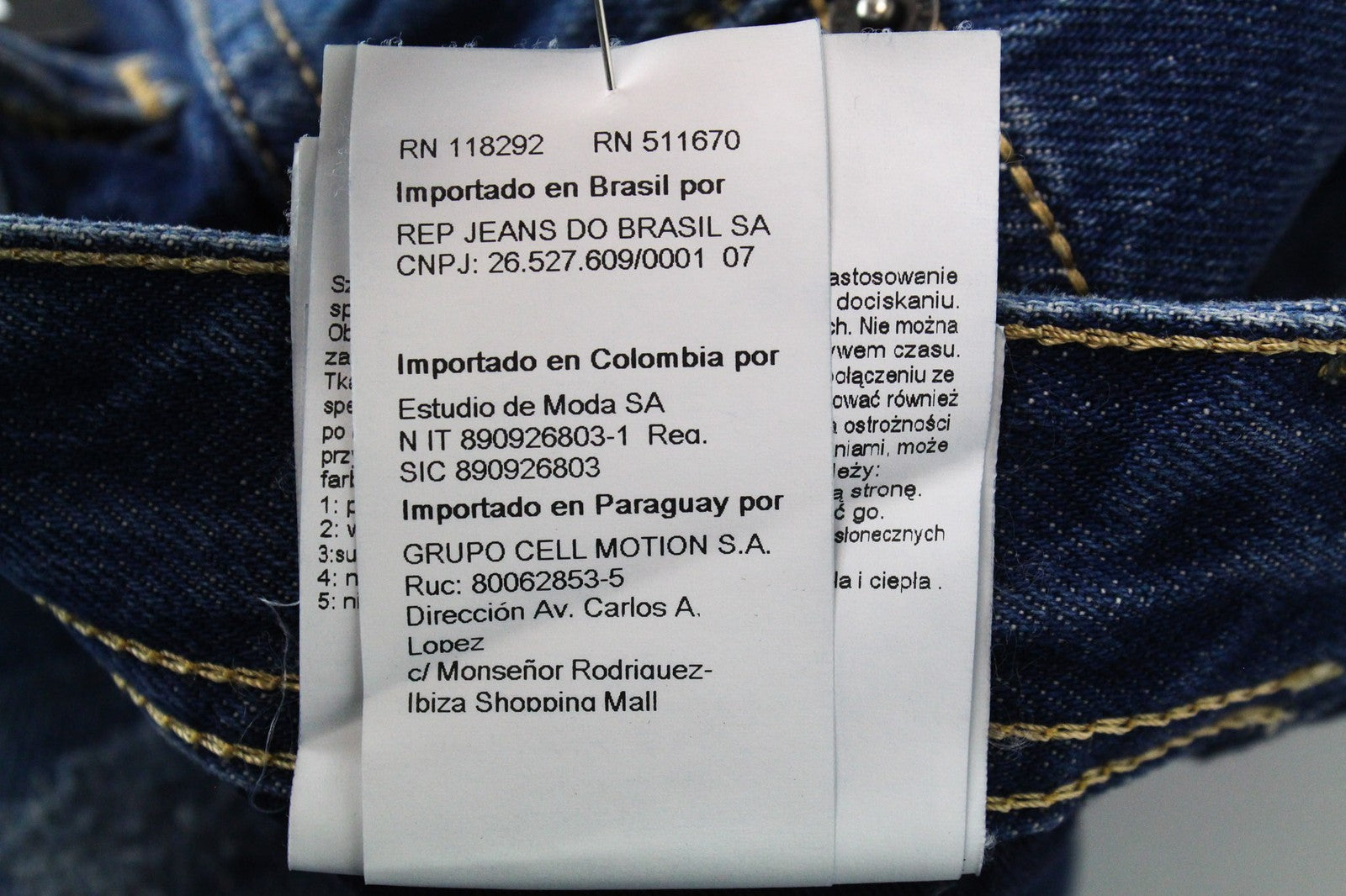 REPLAY Grover Men's W30/L34 Jeans Straight Fit Washed Distressed Cotton Blue