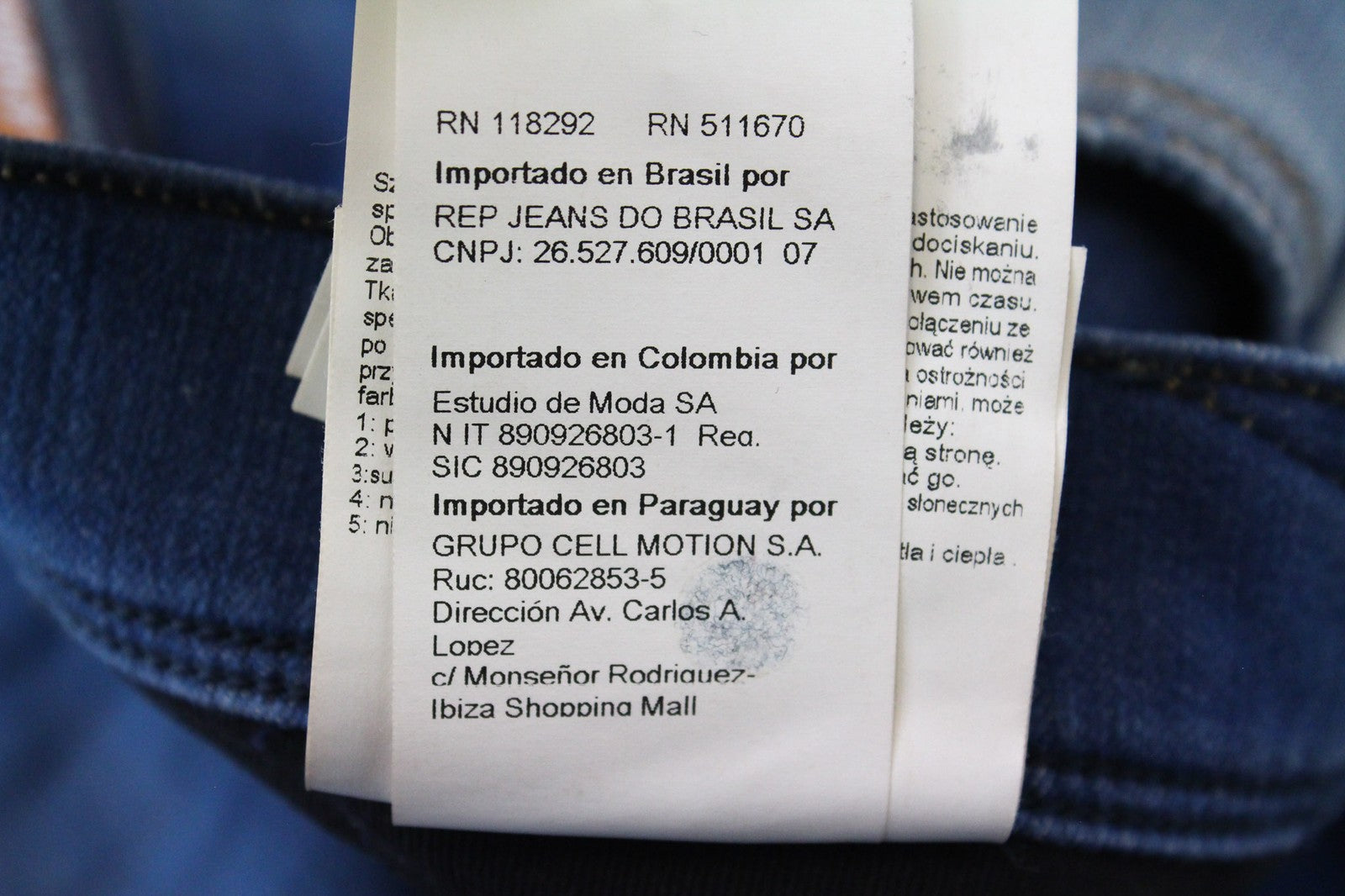 REPLAY Anbass Men's W30/L32 Jeans Slim Fit 5-Pocket Stretch Blue Washed Cotton