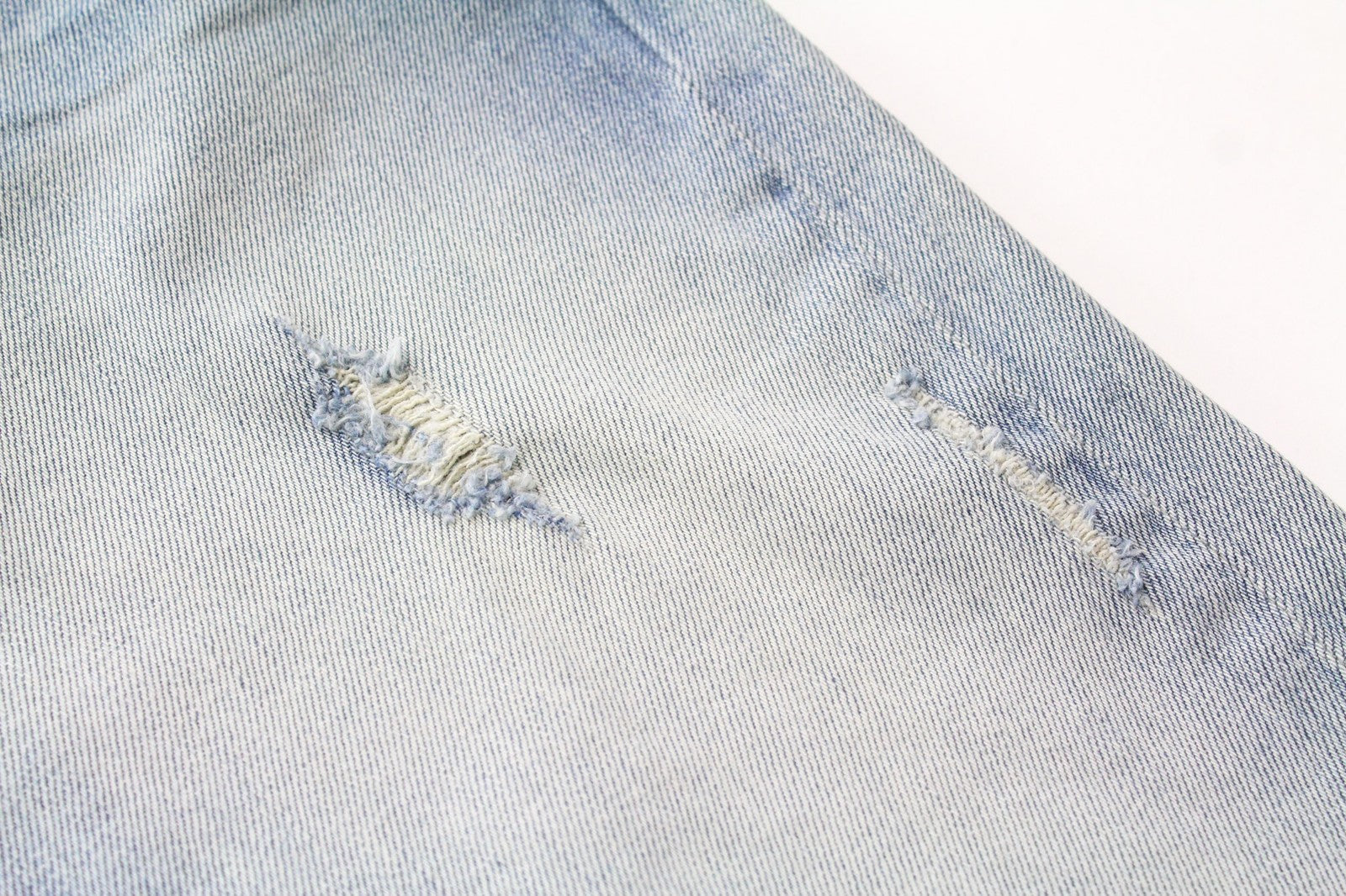 DIESEL D-Strukt 081AP Men's W29/L32 Jeans Distressed Tapered Slim Stretch Blue