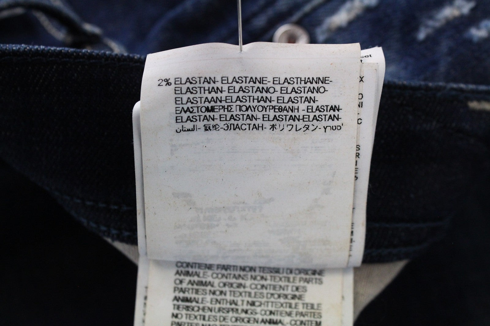 REPLAY Anbass Men's W29/L32 Jeans Slim Fit Casual Blue Denim Stretch Washed