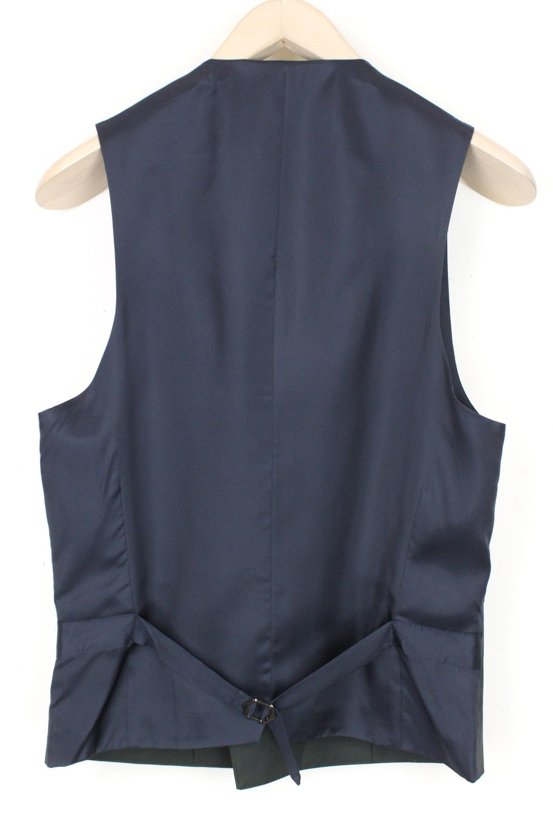 SUITSUPPLY Lazio Men's UK32R Suit 2 Piece Wool Blazer Waistcoat Lined Green