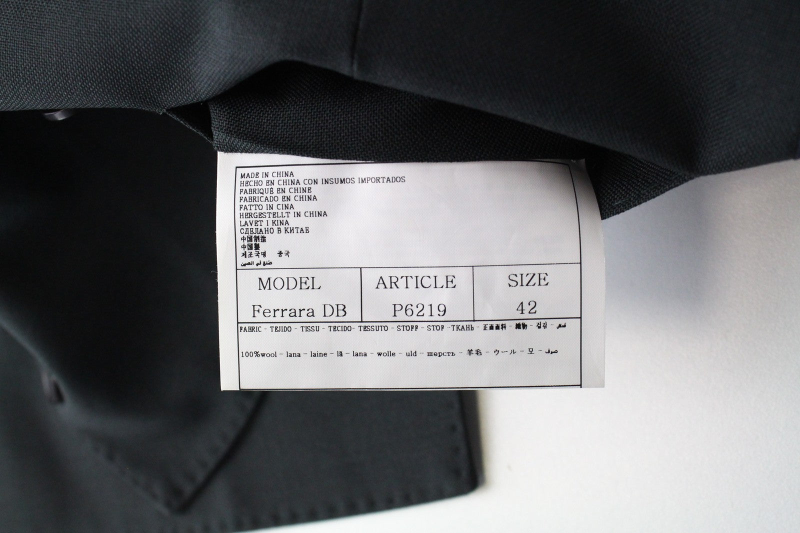 SUITSUPPLY Lazio Men's UK32R Suit 2 Piece Wool Blazer Waistcoat Lined Green