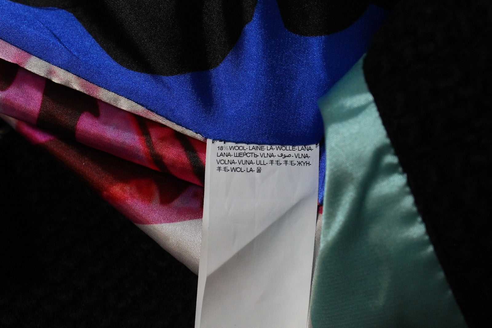 DESIGUAL L'Adoration Women's EU38 Coat Mid-Length Black Wool Designer Blend