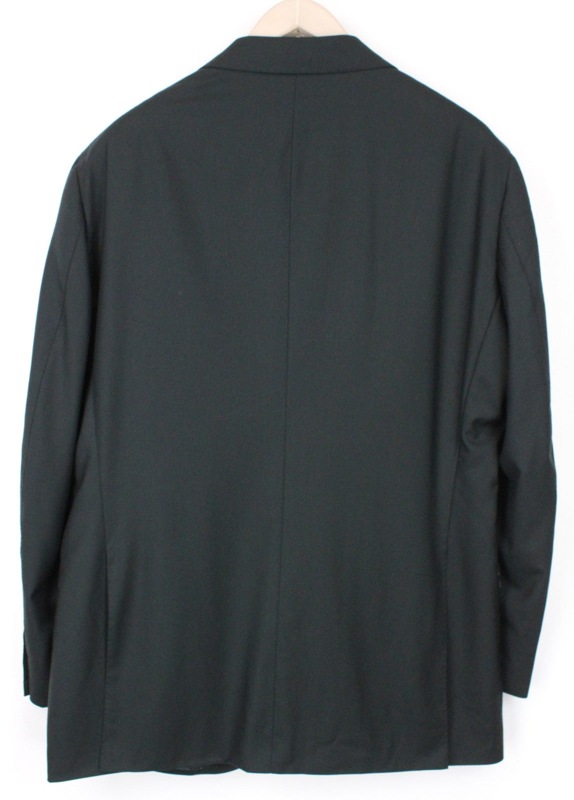 „SUITSUPPLY La Spalla“ vyriškas vieneilis švarkas, UK48R, tamsiai žalias, grynos vilnos 