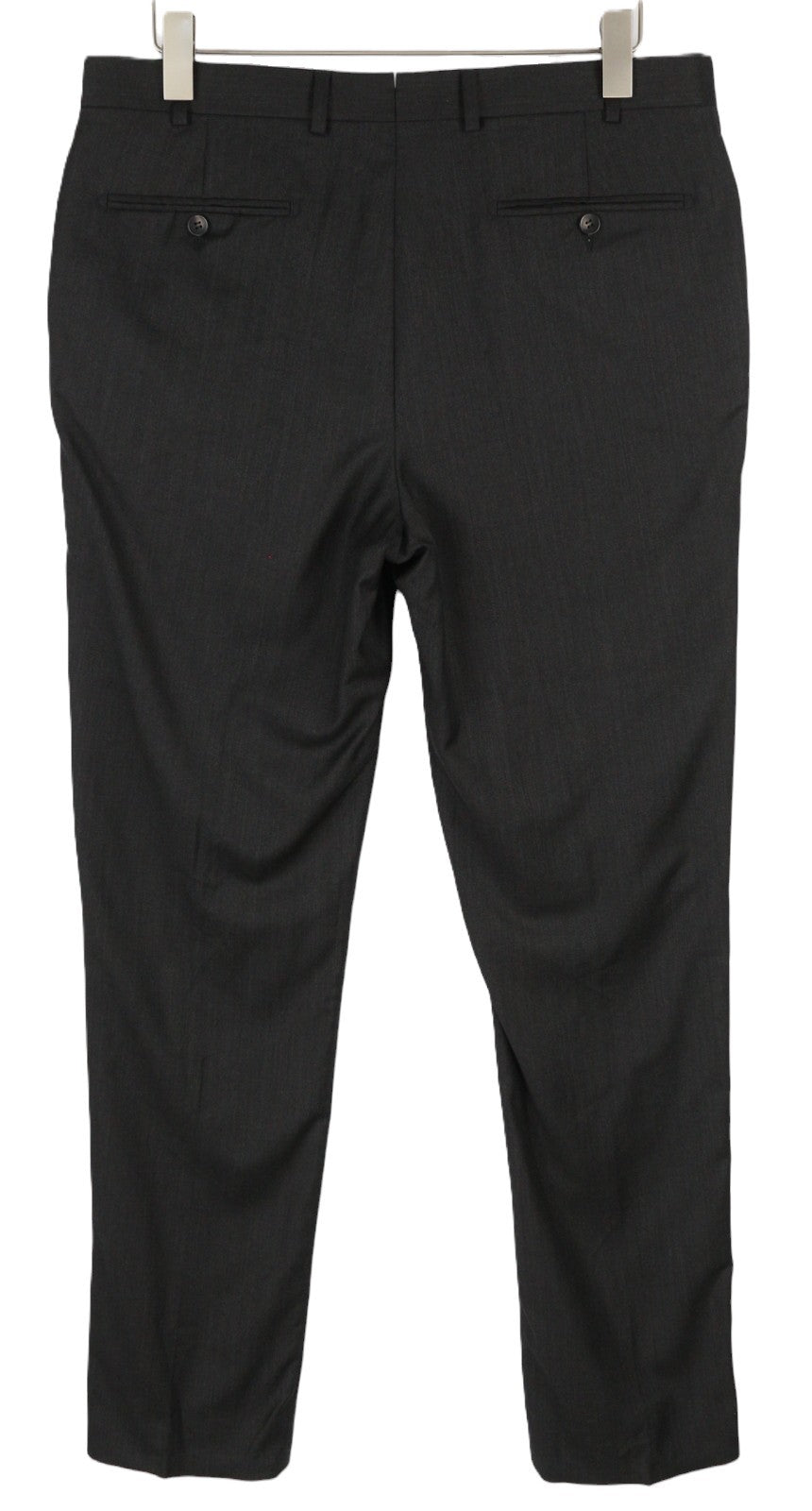 SUITSUPPLY Napoli Single Breasted Men Suit UK42R Dark Grey Wool Notch 2 Pieces