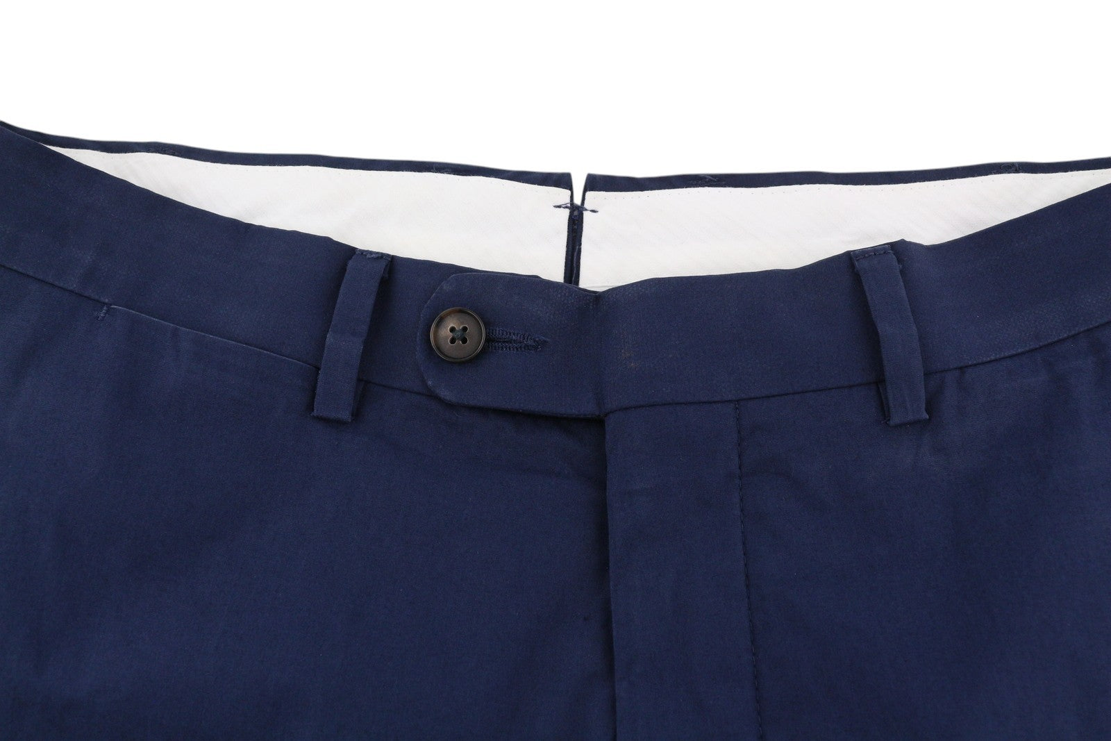 SUITSUPPLY Havana Patch Unconstructed UL Soho Men Suit UK40R / W32 Blue 2 Piece