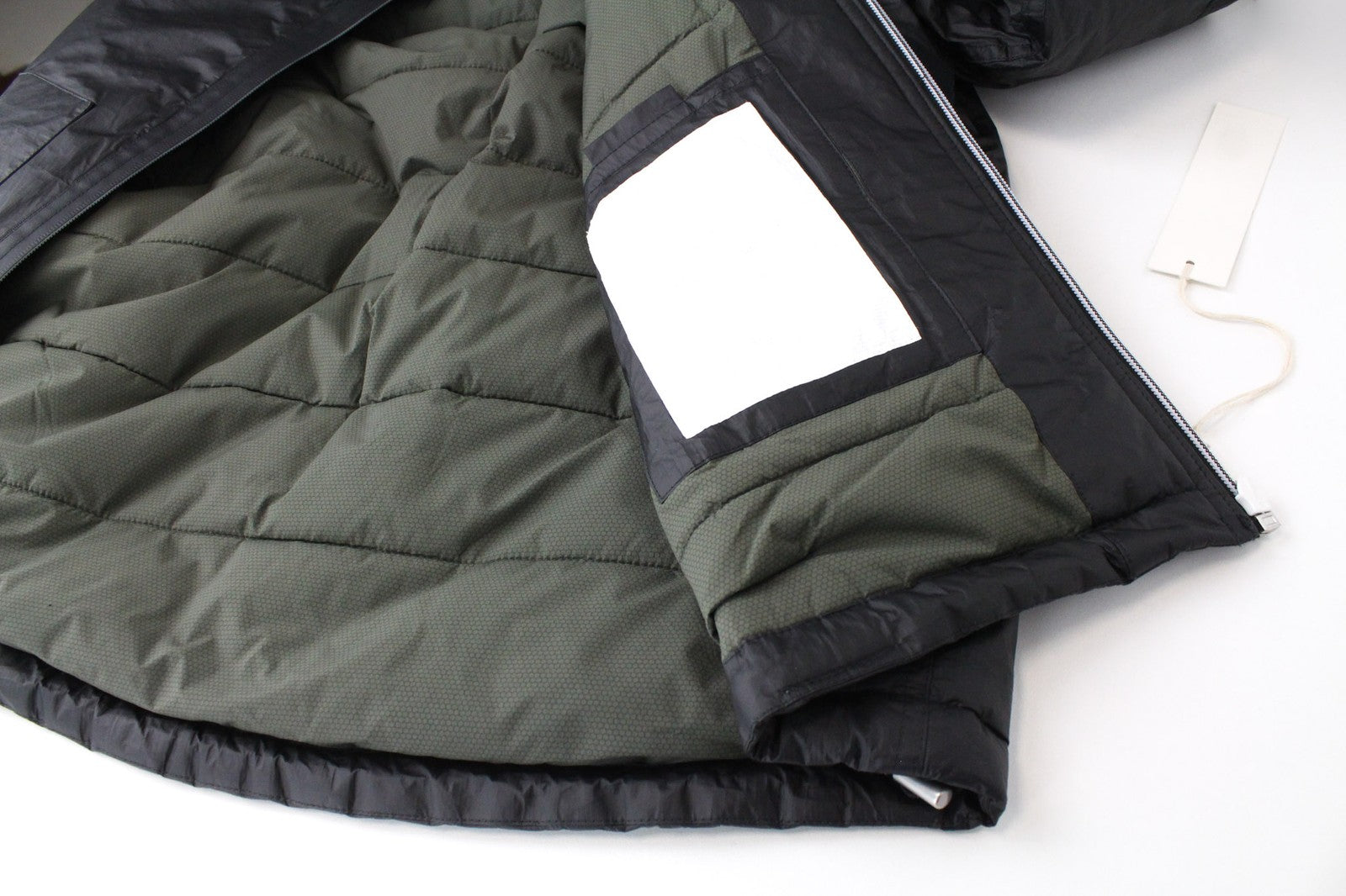 REPLAY Men's Black Bomber Jacket L Lined Patched Logo Rib Knit Trim