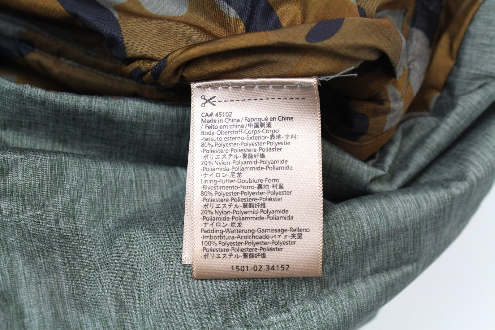 SCOTCH & SODA S Reversible Green Vest Men's Camo High Neck Classic Look