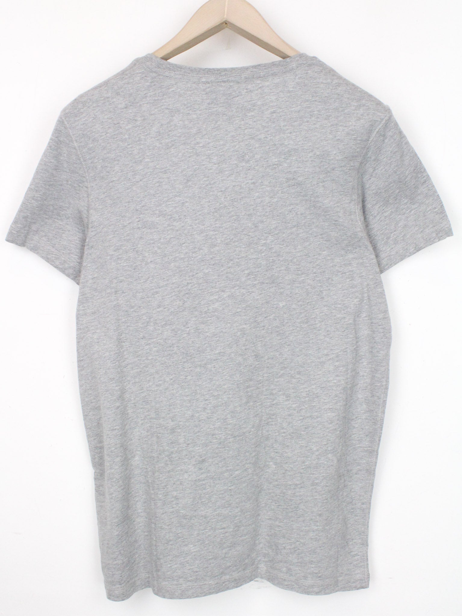 SCOTCH & SODA M T-Shirt Grey Cotton Jersey Crewneck Men's Melange Tee