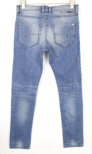 DIESEL Tepphar 0842H W27/L32 Boys Blue Carrot Slim Jeans Button Fly