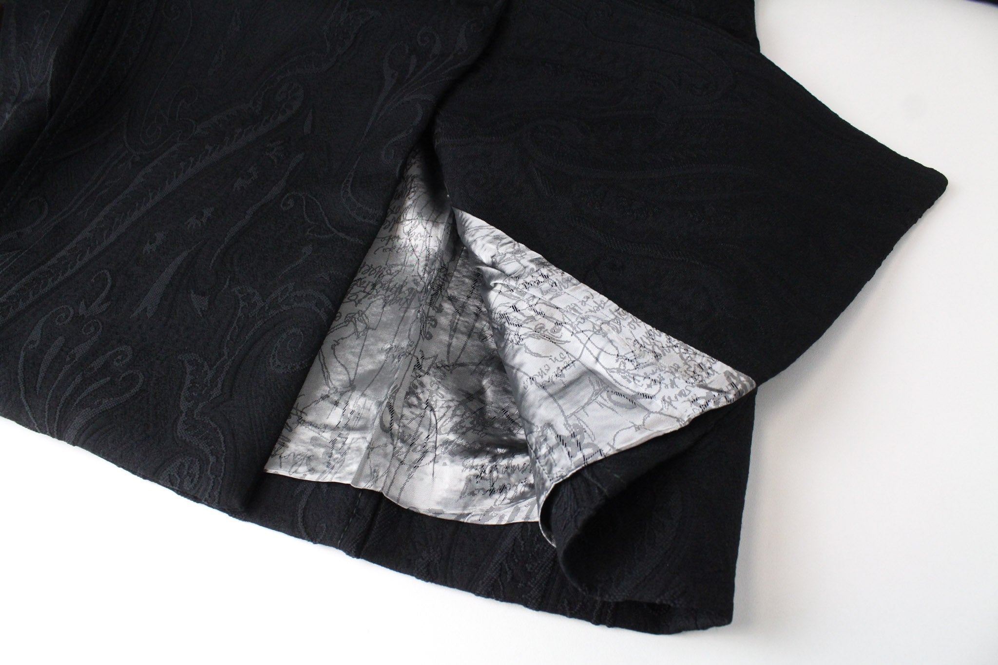 DESIGUAL Innocense Women's Coat 28 Jacquard Black Wool Designer Style