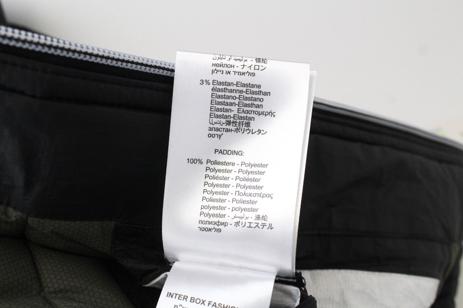 REPLAY Black Bomber Jacket 2XL Men's Lined Zip Logo Patched Ribbed Hem