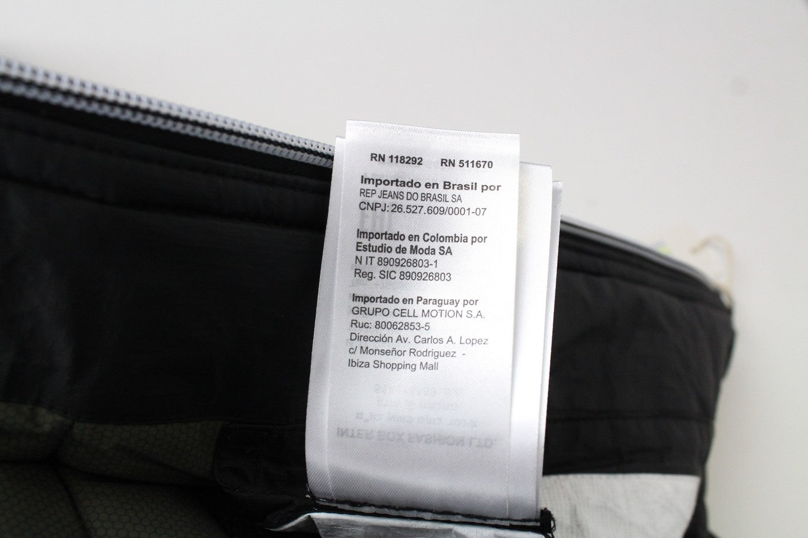 REPLAY Black Bomber Jacket 2XL Men's Lined Zip Logo Patched Ribbed Hem